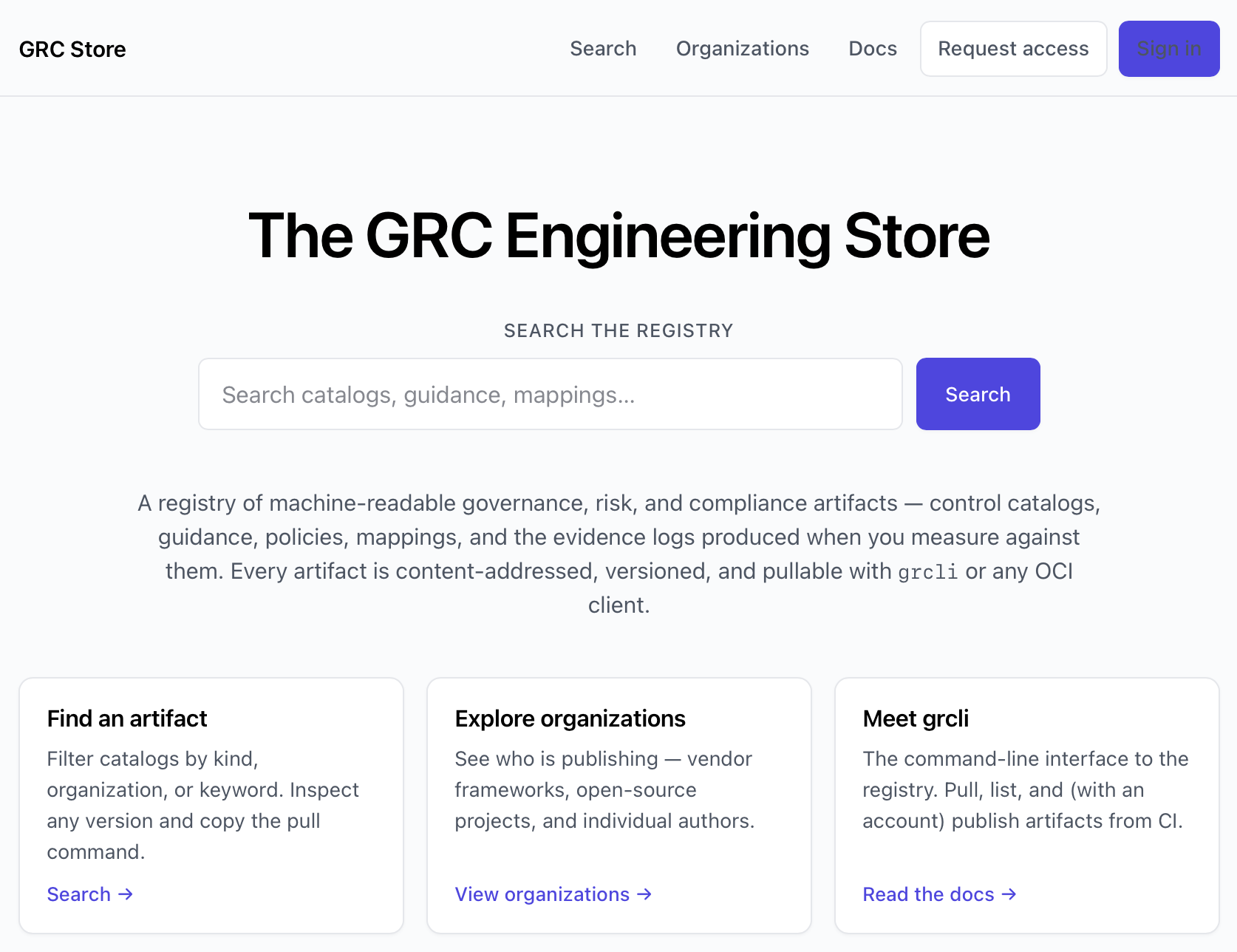 GRC.Store screenshot